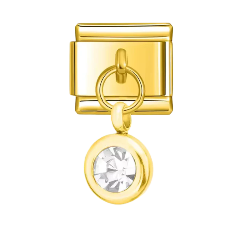 Circle Gem (Silver)